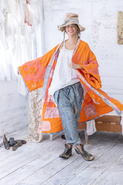 Dharma Dragon Embroidered Kimono