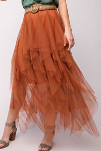 Tulle Tiered Skirt