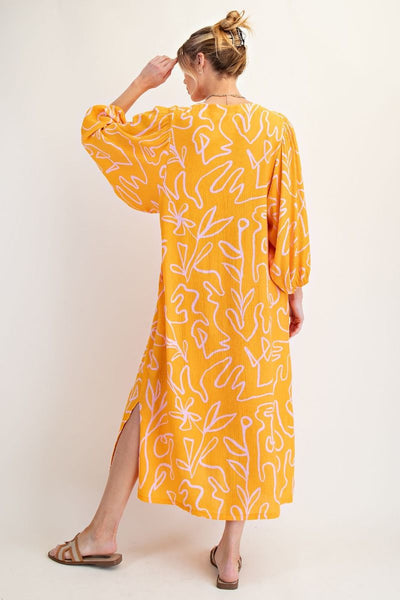 Button Front Dress