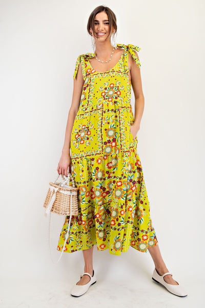 Tie Straps Summer Dress