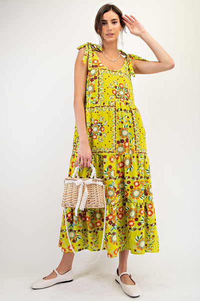 Tie Straps Summer Dress