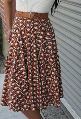 Monarch Butterfly Swing Skirt