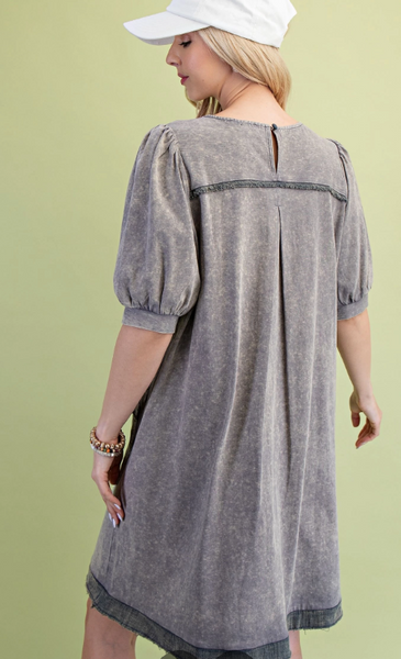 Mineral Wash Dress