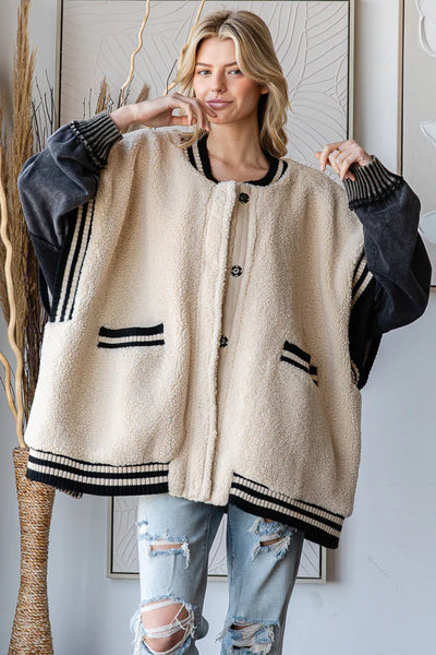 Fleece Oversized Vest