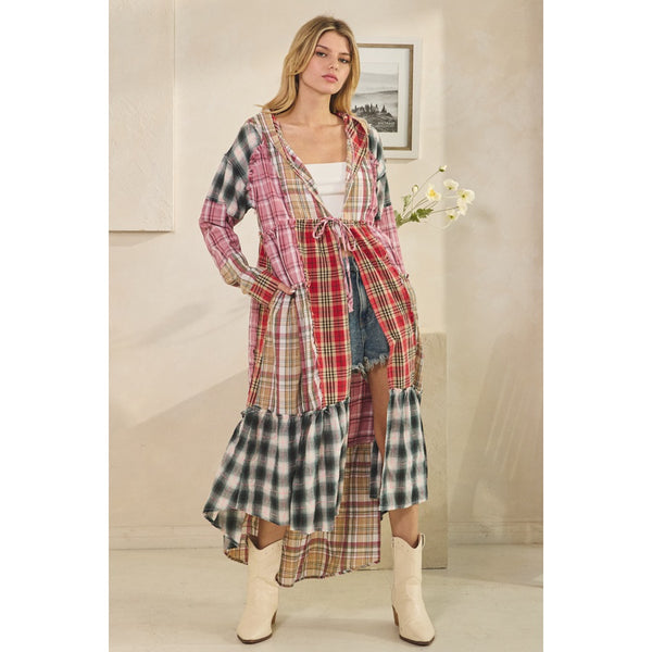 Plaid Duster