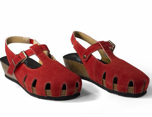 Suede Platform Maryjanes