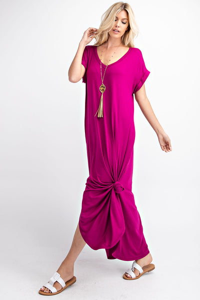 Vneck Maxi Dress