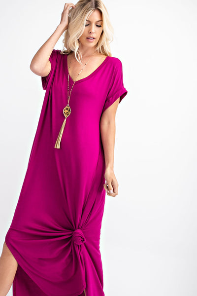 Vneck Maxi Dress