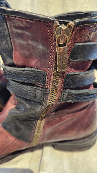 A.S. 98 Patchwork Boots