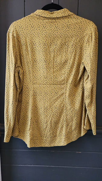 XCVI Gold Blazer