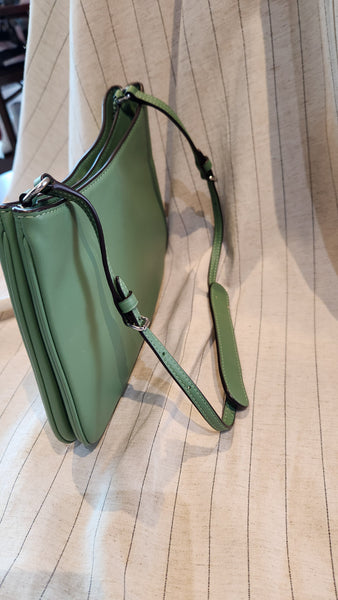 Coach Penelope Bag in Light Green Leather