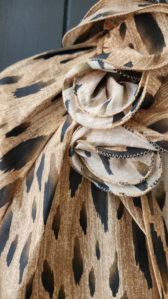 Wit and Wisdom Leopard Print Top