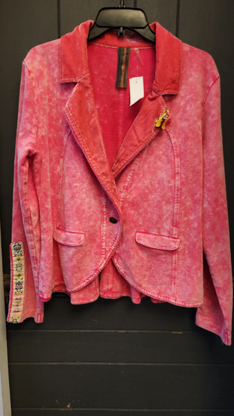 Aratta Knit Pink Blazer