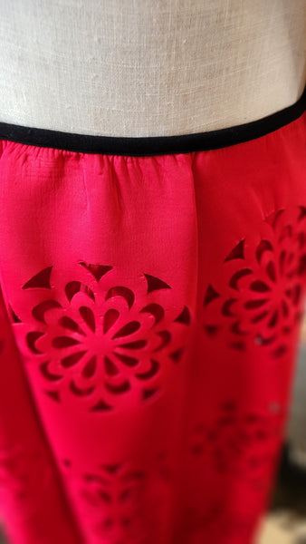 N by Nancy Laser Cut Maxi Skirt