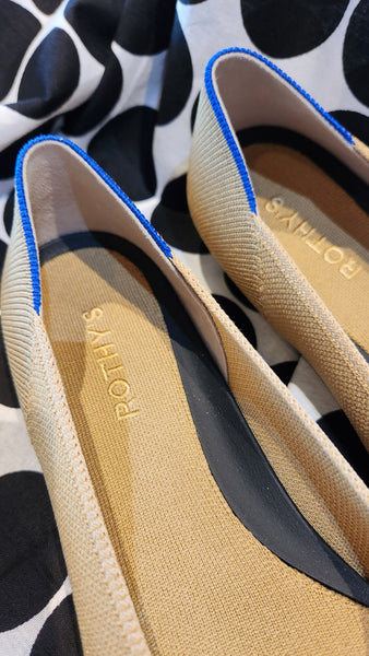 Rothy's Two Tone Slip on Flats