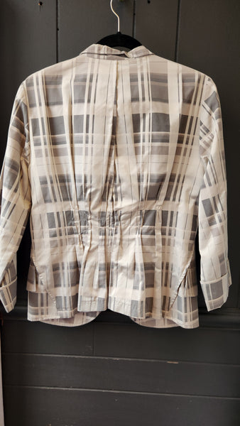 Lida Baday Plaid Blazer