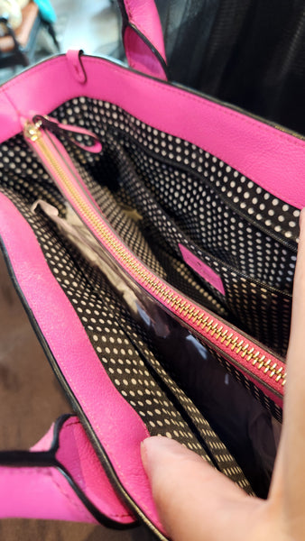 Kate Spade Hot Pink Double Bow Purse