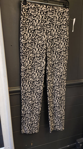 Joseph Ribkoff  Leopard Print Slim Fit Pants