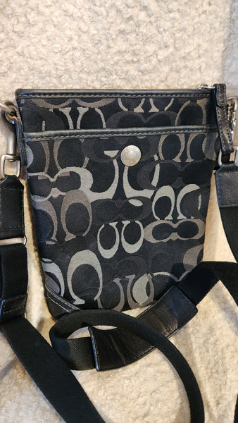 Coach Vintage Small Crossbody Canvas Purse