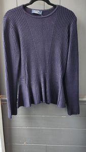 Magaschoni Wool Ribbed Sweater