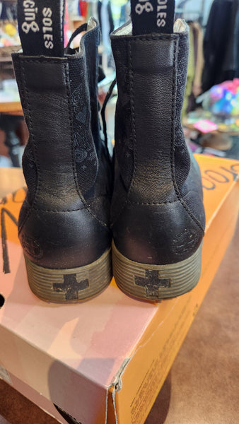 Dr Martens Day of the Dead Ankle Boots
