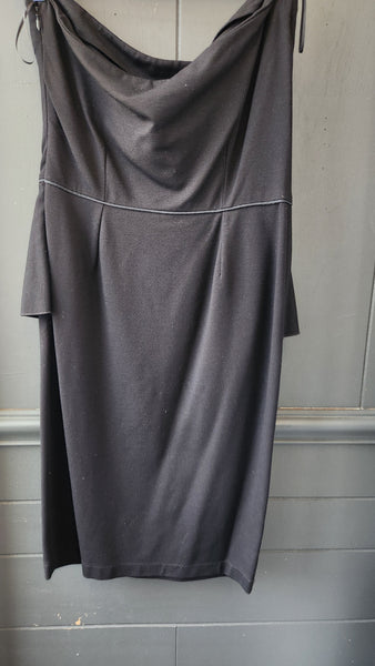 Stella McCartney Strapless Black Dress