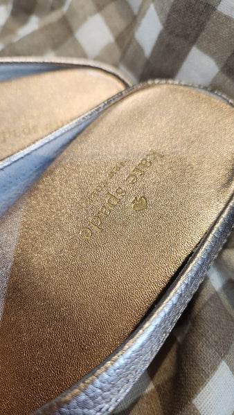 Kate Spade Marsha Rose Gold Mules