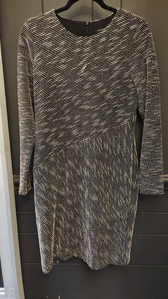 Banana Republic Long Sleeve Textured Dress