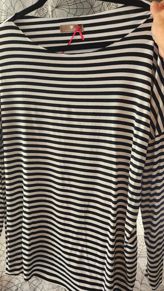 Stripe Long Sleeve Top