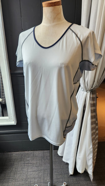 Arc'Teryx Light Blue Short Sleeved Athletic Top