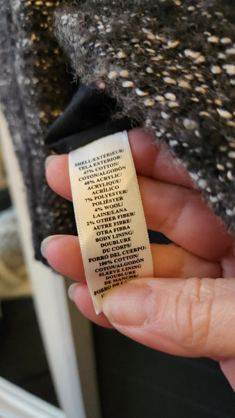 Ann Taylor Zip Front Blazer