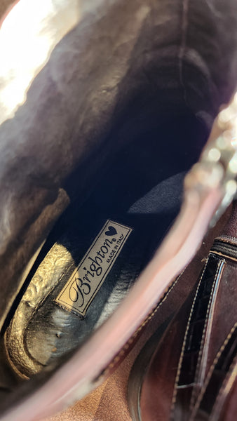 Brighton Brown Leather Ankle Boots