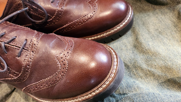 Celtic and Co. Dark Brown Leather Women's Oxford Shoes