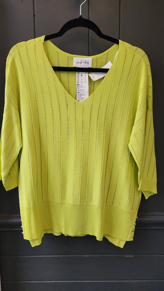 Joseph Ribkoff Short Sleeve Sweater