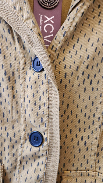 XCVI Gold Blazer