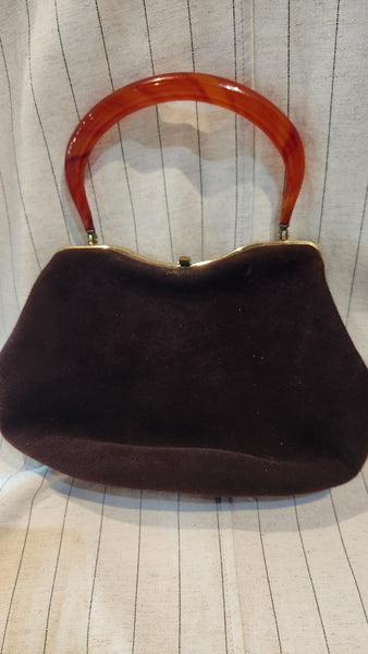 Rare vintage Empress soft felt purse