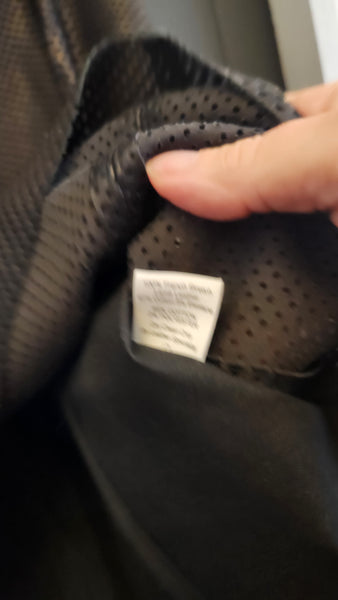 DL Lamb Leather tank top