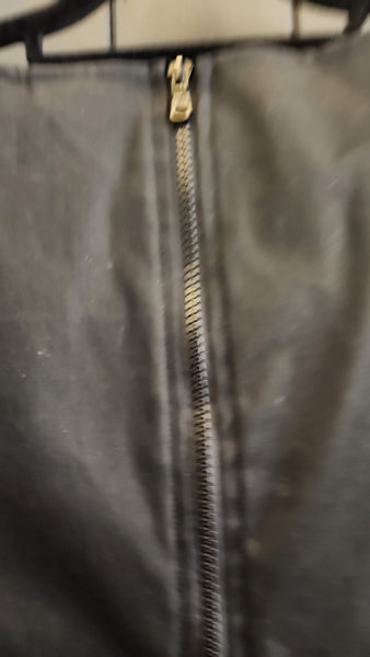 DL Lamb Leather tank top