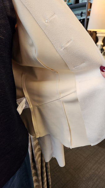 Molly Bracken Faux Suede Military style Jacket