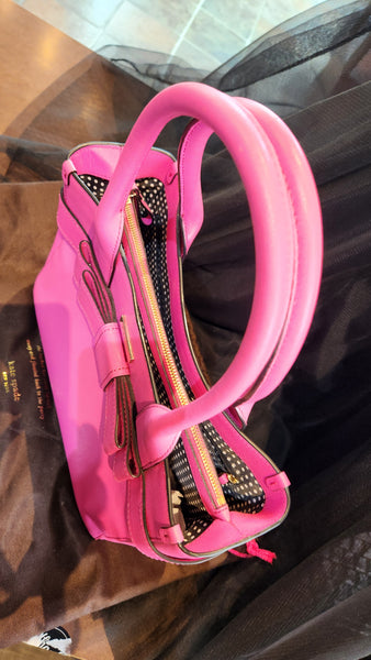 Kate Spade Hot Pink Double Bow Purse