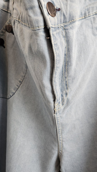 Hell Bunny Denim Sailor Pants
