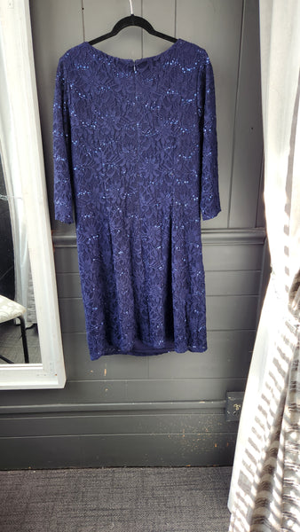 Jessica Howard Lace & Sequins Dress