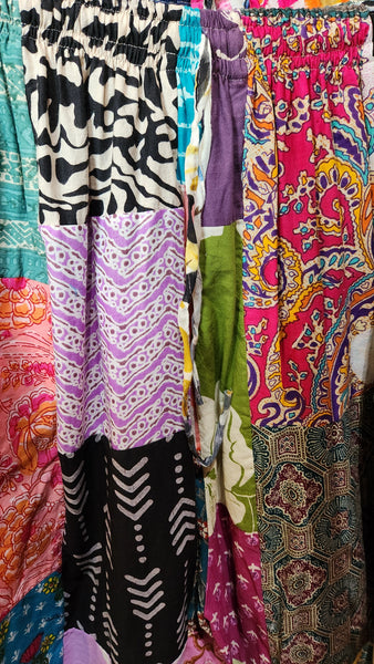 Patchwork Pullon Pants