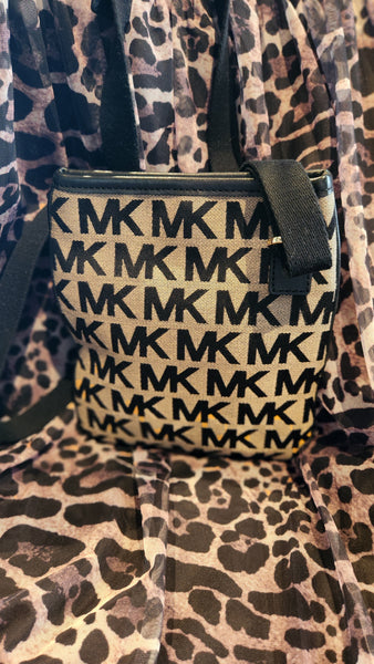 Michael Kors MK logo Crossbody Purse