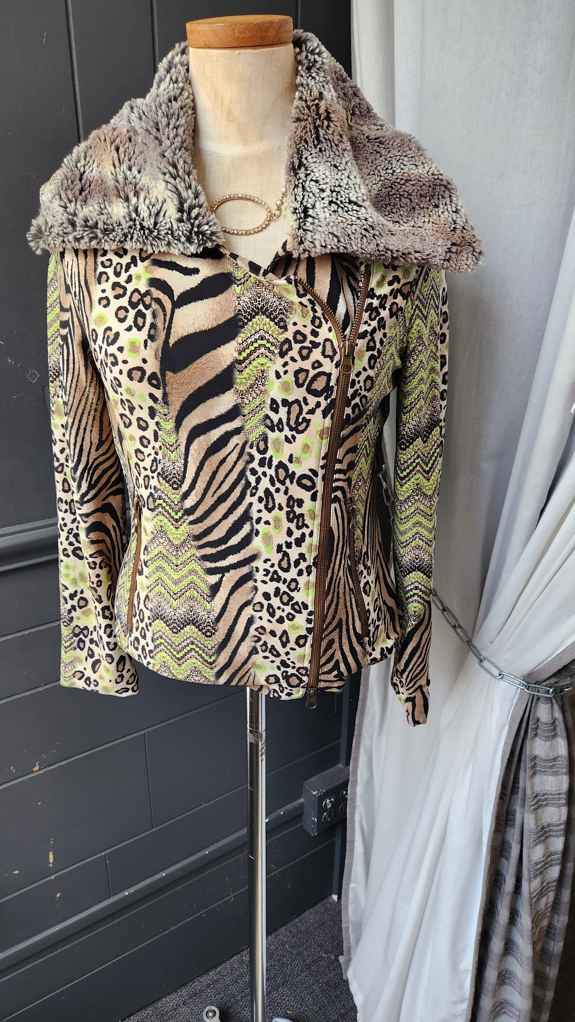 Joseph Ribkoff Animal Print Jacket