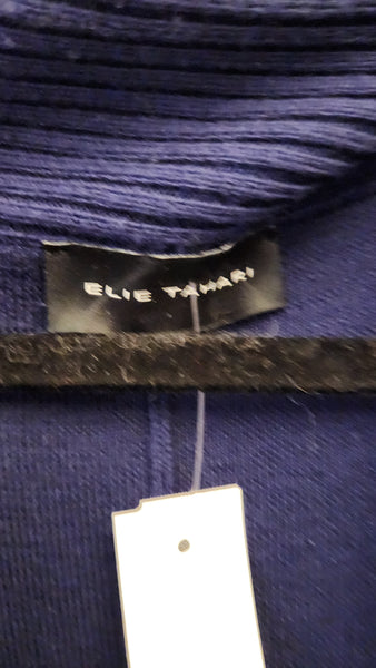 Elie Tahari  Navy Merino Wool Dress