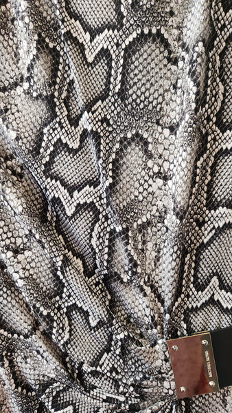 Michael Kors Snake Print Midi Dress