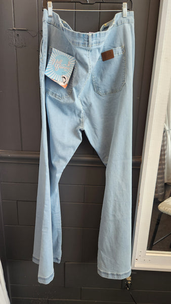 Hell Bunny Denim Sailor Pants