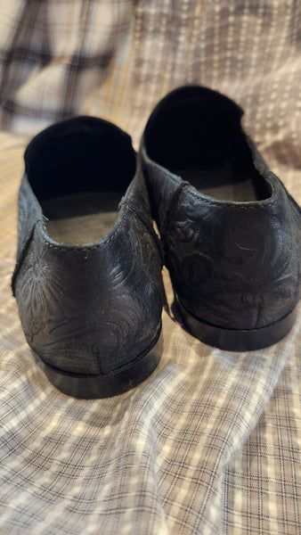 Frye Black Leather Shoes