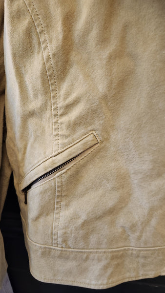 Acorn Suede Motorcycle Style Jacket